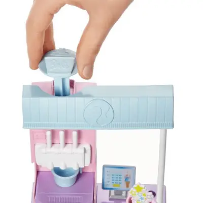 Barbie Dondurma Dükkanı Oyun Seti - 6