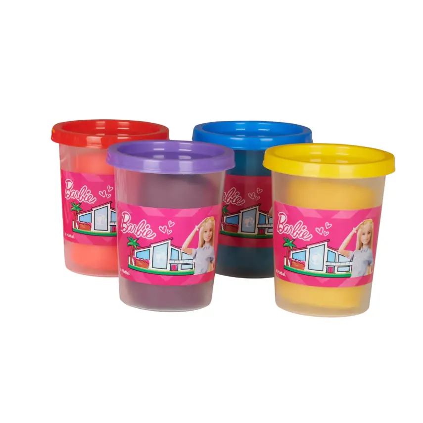 Barbie Oyun Hamuru 4'lü 400gr - 3