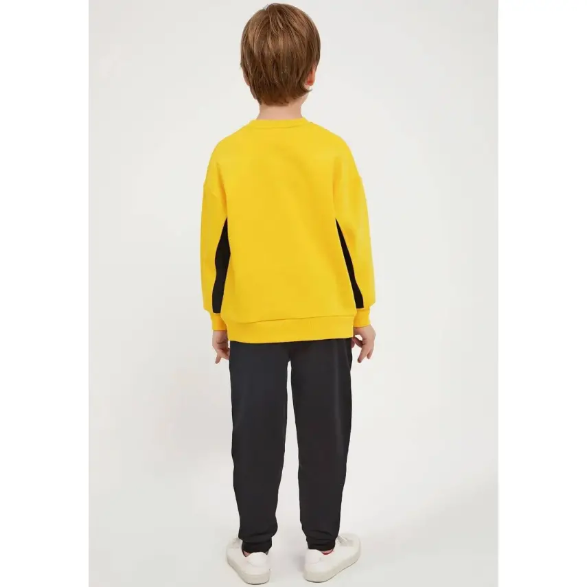 Batman Erkek Eşofman Takımı Sarı - 3