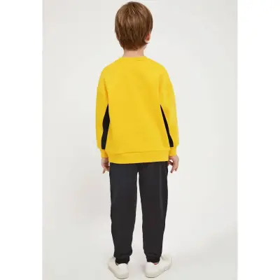 Batman Erkek Eşofman Takımı Sarı - 10