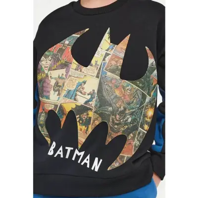Batman Erkek Eşofman Takımı Siyah - 12