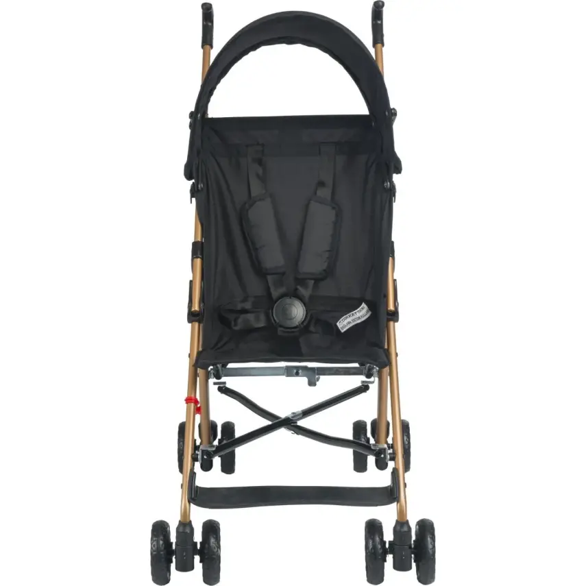 Be-Be Basic Pratik Ultra Hafif Katlanabilir Baston Bebek Arabası  Siyah Siyah - 2