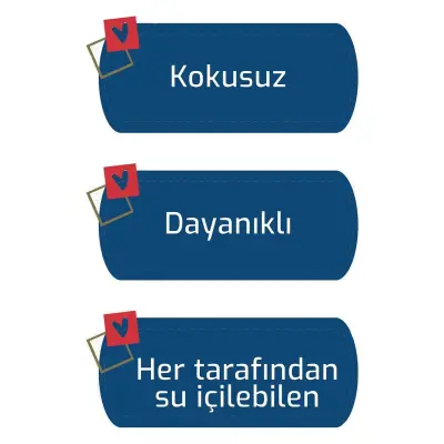 Bebedor 360 Derece Dönen Tritan Kulplu Bardak 210 ml - 5