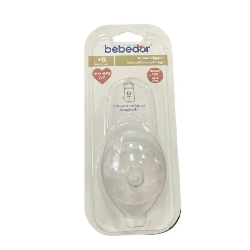 Bebedor Natural Biberon Emziği 6+ Ay - 2
