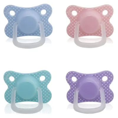 Bebedor Retro Yassı Silikon Emzik 0+ Ay - 2