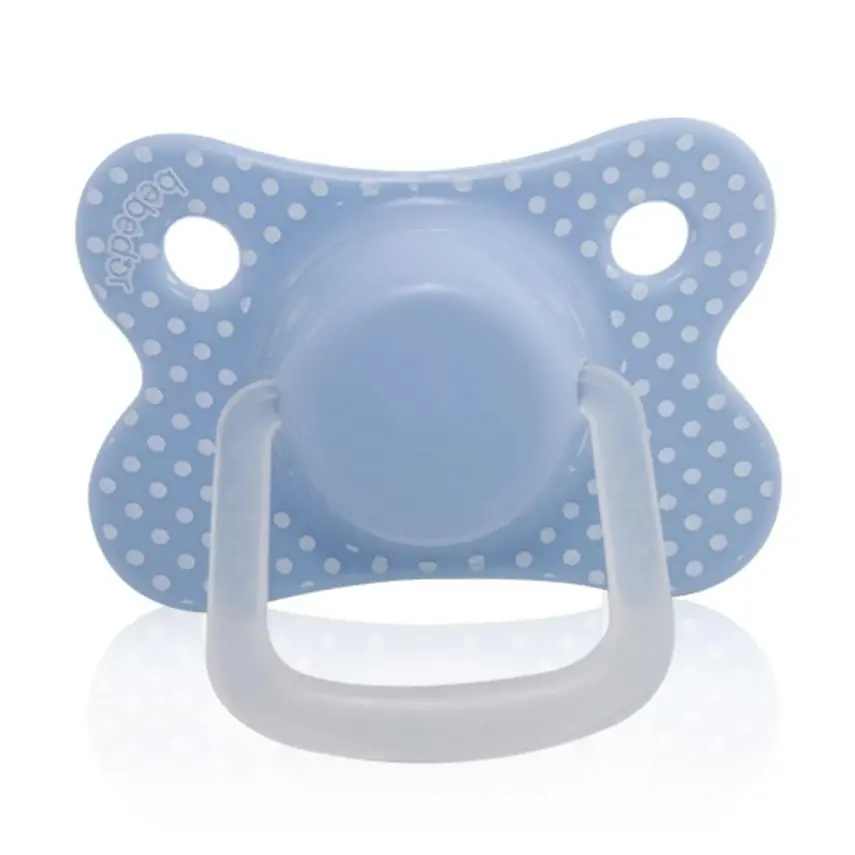 Bebedor Retro Yassı Silikon Emzik 0+ Ay - 4