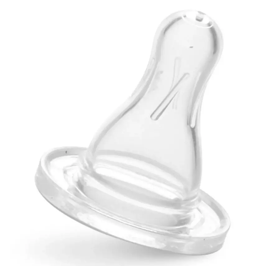 Bebedor Silikon Biberon Emziği 6+ Ay Hızlı Akış - 1