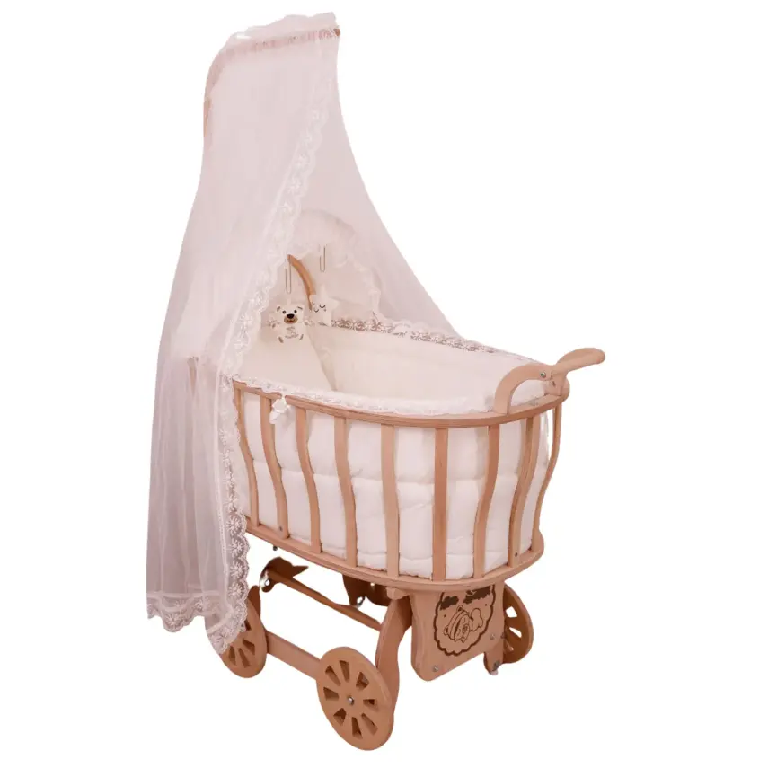 Bebekonfor Rubio Sepet Beşik Doğal 63*100 - 3