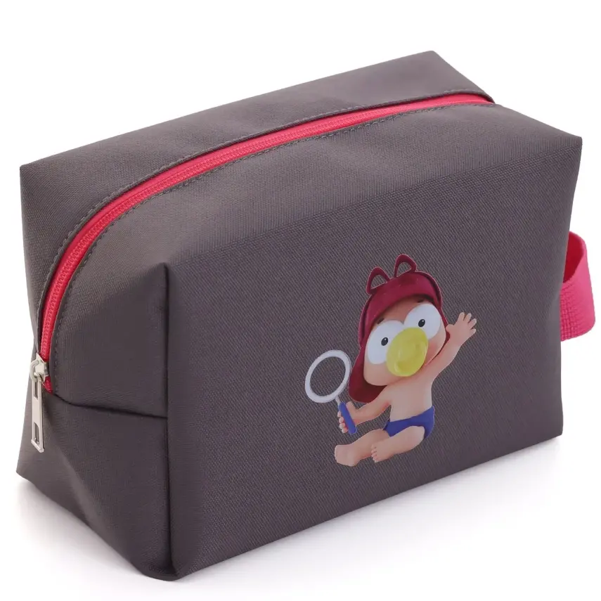 Bebektif Kirli Temiz  Bebek Çamaşır Makyaj Çantası  Antrasit - 3