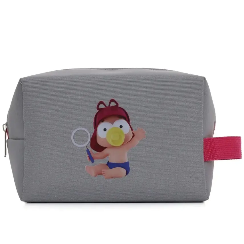 Bebektif Kirli Temiz Bebek Çamaşır Makyaj Çantası Gri - 1