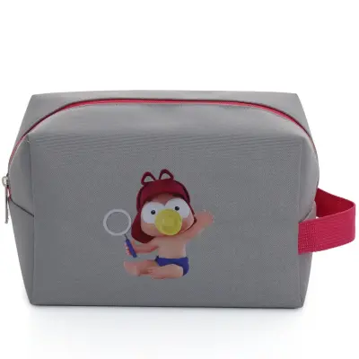 Bebektif Kirli Temiz Bebek Çamaşır Makyaj Çantası Gri - 10