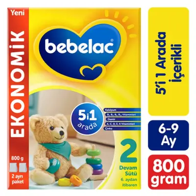 Bebelac 2 Devam Sütü 800 Gr