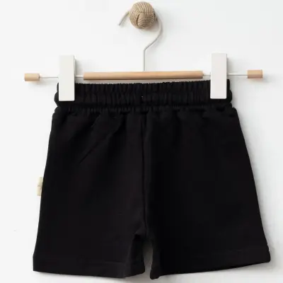 Bebolly Erkek Şort Snap Baskılı Siyah - 5