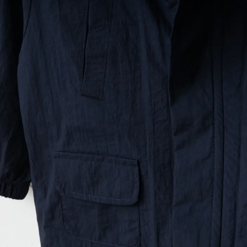 Bebolly Yağmurluk Kapaklı Cep Lacivert - 5