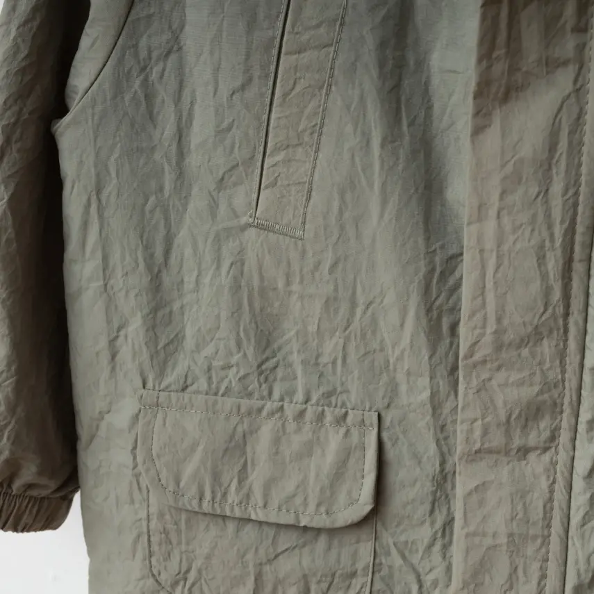 Bebolly Yağmurluk Kapaklı Cep Yeşil - 2