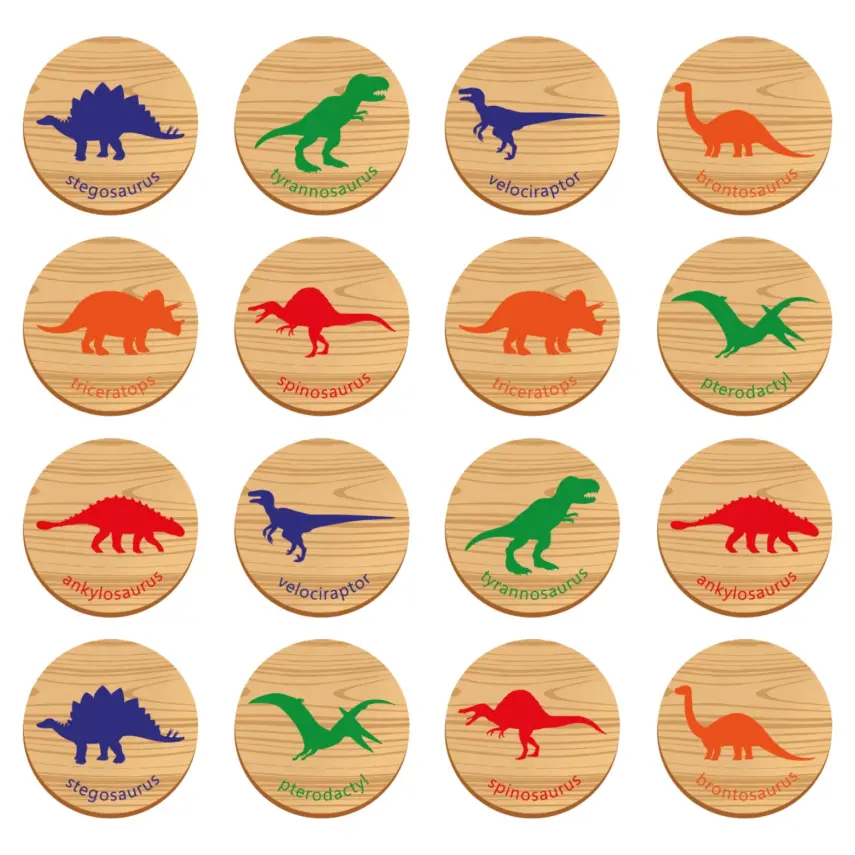 Bee Smart Ahşap Puzzle Dinazor - 2