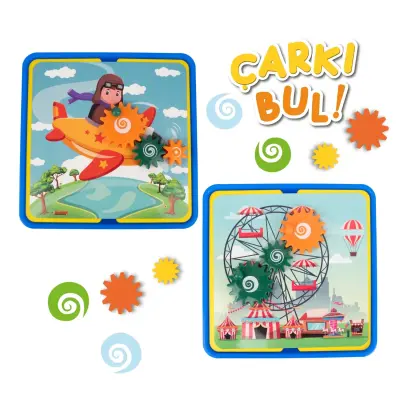 Bee Smart Çarkı Bul Eğitici Kutu Oyunu - 6