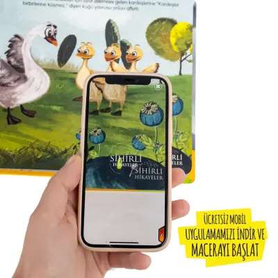 Bee Smart Çirkin Ördek Çocuk Kitabı - 3