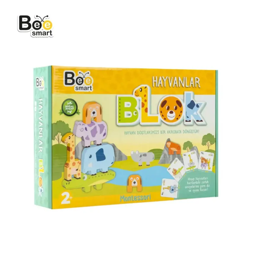 Bee Smart Hayvanlar Blok - 1
