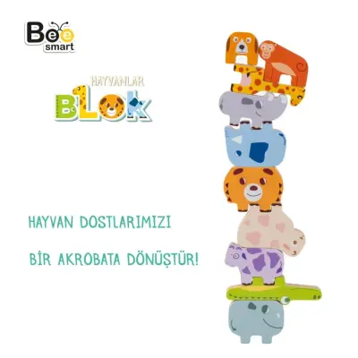 Bee Smart Hayvanlar Blok - 4