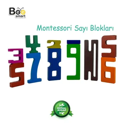 Bee Smart Montessori Sayı Blokları - 2
