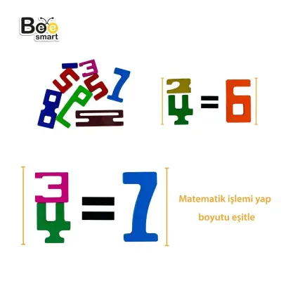 Bee Smart Montessori Sayı Blokları - 4