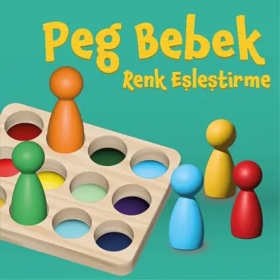 Bee Smart Peg Bebek 12'li İnsan Figürleri - 3