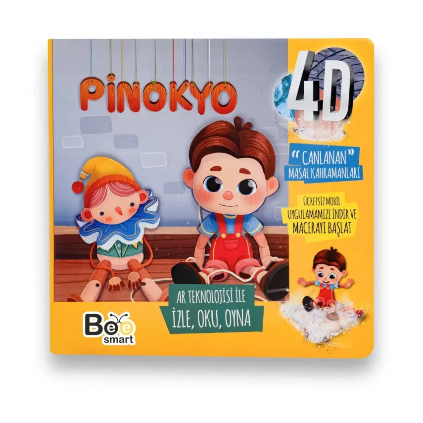 Bee Smart Pinokyo Çocuk Kitabı - 1