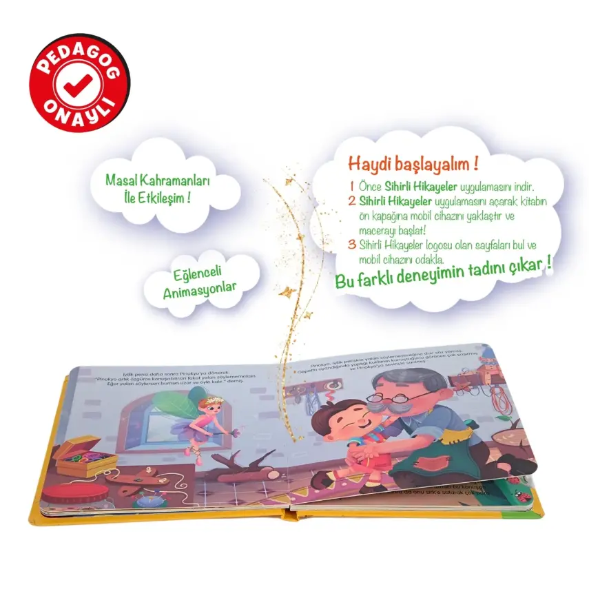 Bee Smart Pinokyo Çocuk Kitabı - 5