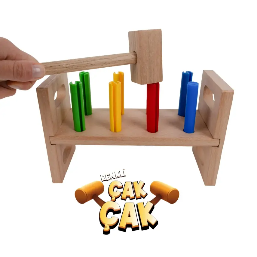 Bee Smart Renkli Çak Çak Öğrenme Oyuncağı - 1