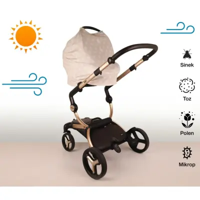 Been Ana Kucağı ve Emzirme Örtüsü Beige - 11