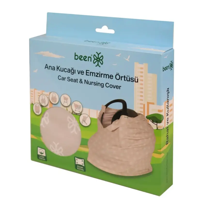 Been Ana Kucağı ve Emzirme Örtüsü Beige - 3