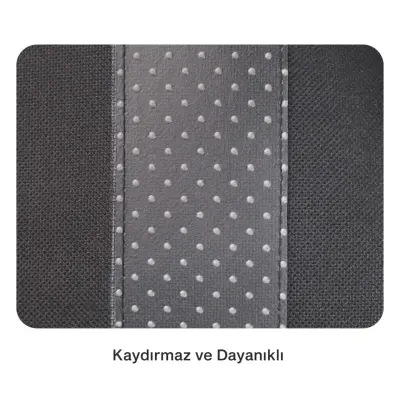 Been  Kaydırmaz Araç Koltuğu Koruyucu Siyah - 8