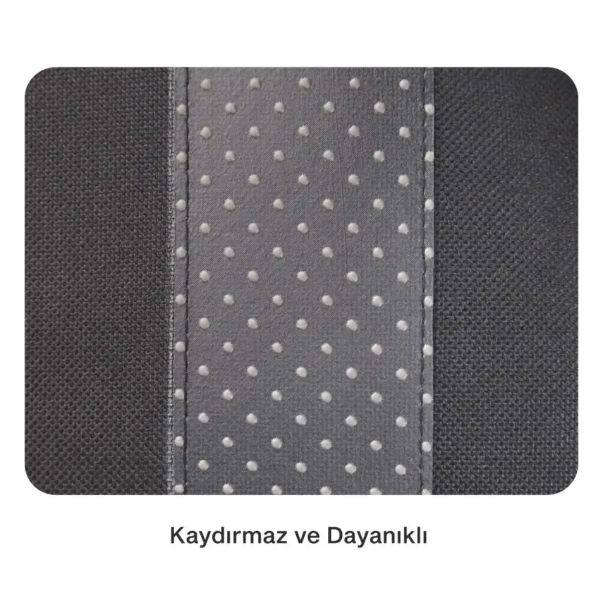 Been  Kaydırmaz Araç Koltuğu Koruyucu Siyah - 3