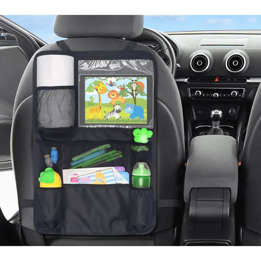 Been Tablet Ve Telefon Tutacaklı Araç Organizeri Siyah - 2