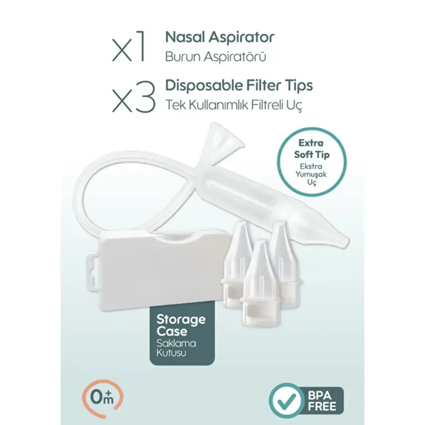 Bemy Baby Nazal Burun Aspiratörü - 2