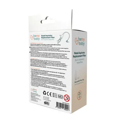 Bemy Baby Nazal Burun Aspiratörü Yedek Filtre (10'lu) - 3