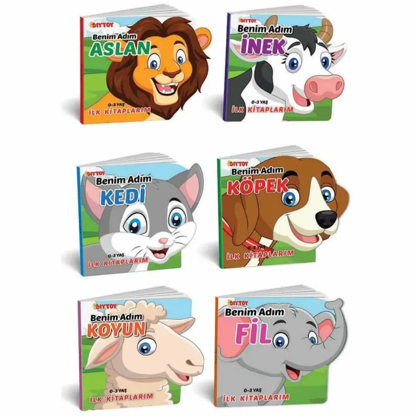 Ben Kimim Hayvanlar 6 lı Set - 1