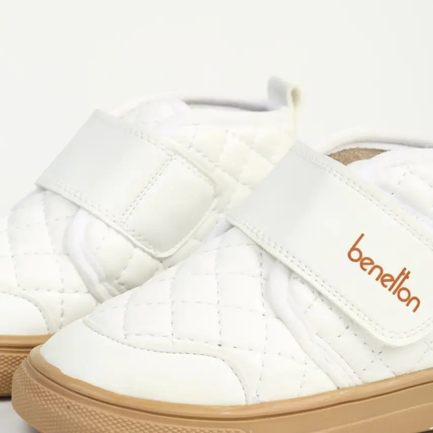 Benetton Ayakkabı Spor Beyaz - 5