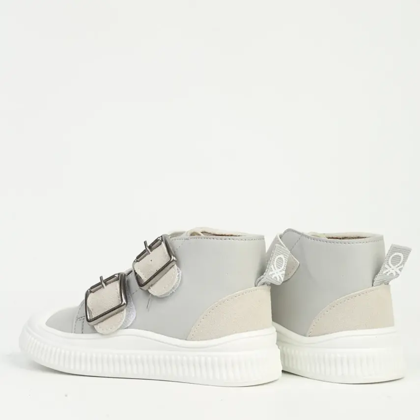 Benetton Ayakkabı Spor Gri  - 6