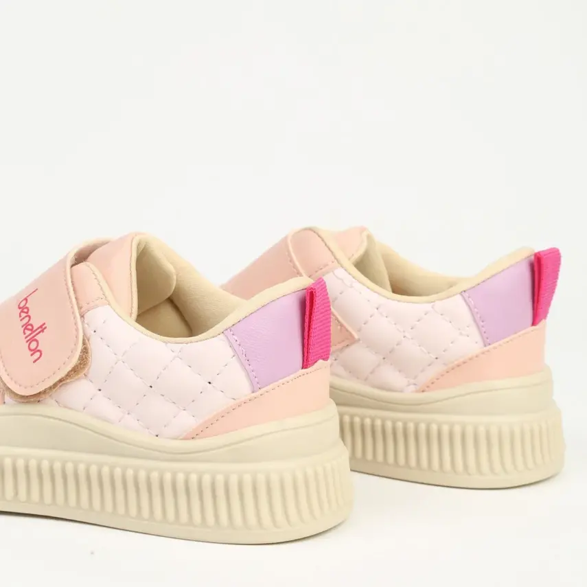 Benetton Ayakkabı Spor Pudra  - 4