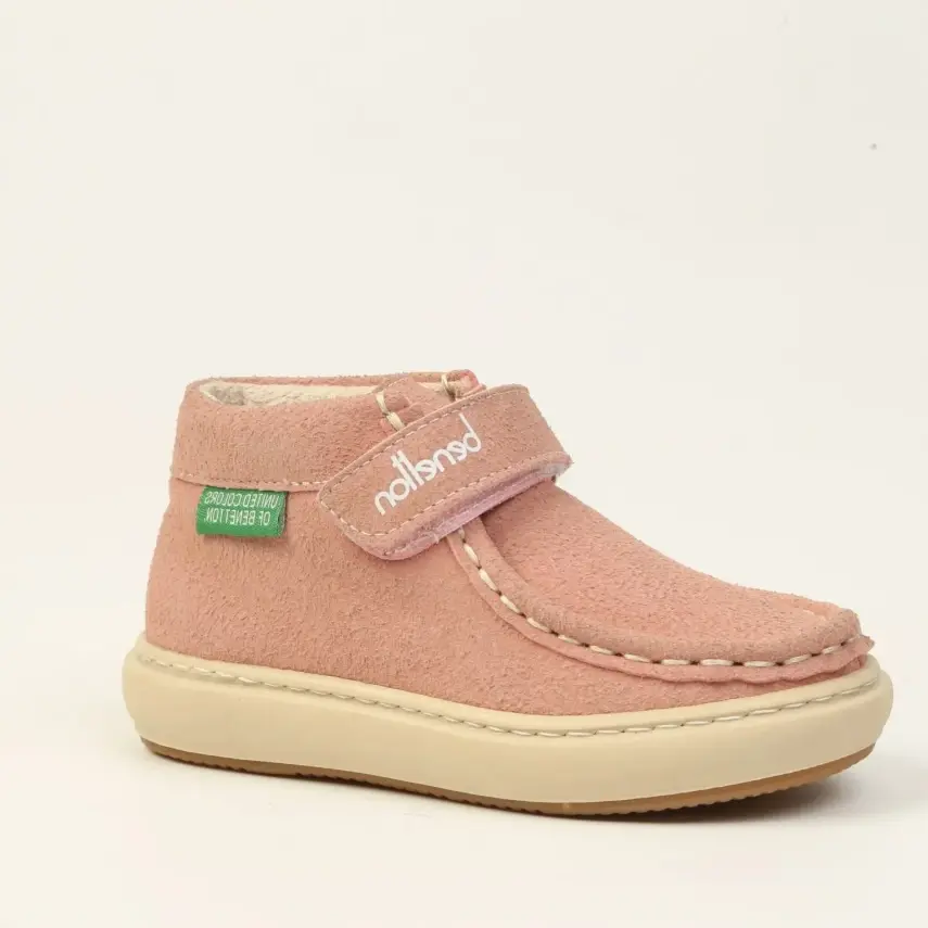 Benetton Ayakkabı Spor Pudra Nubuk - 1