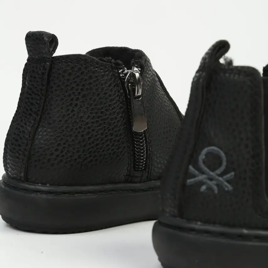 Benetton Bot Siyah - 5