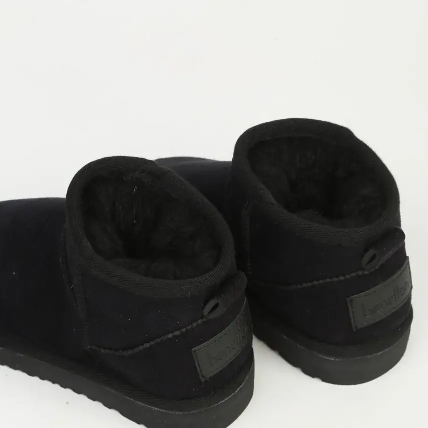 Benetton Bot Siyah - 8