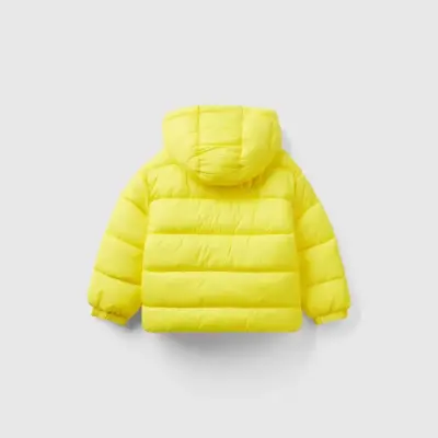 Benetton Çocuk Montu Sarı - 4