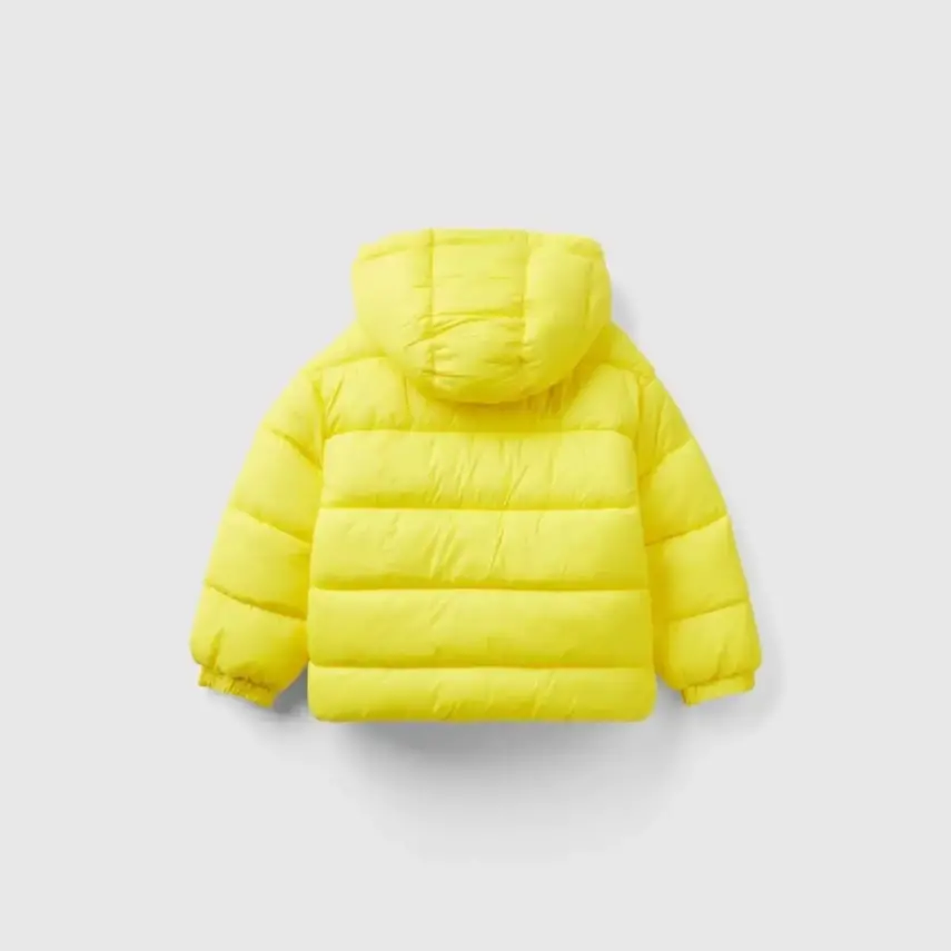 Benetton Çocuk Montu Sarı - 11