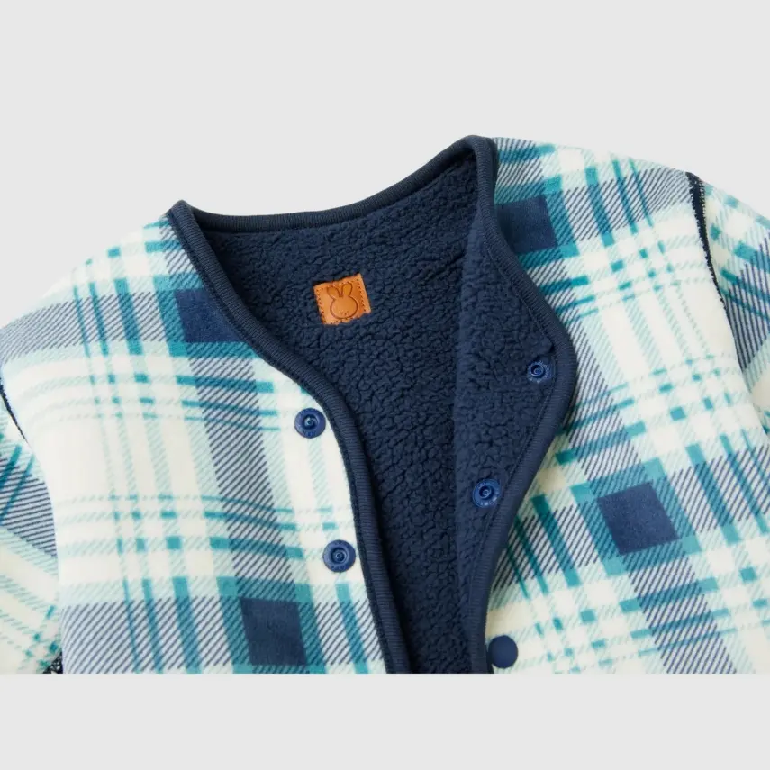 Benetton Erkek Bebek Ceket Lacivert - 4