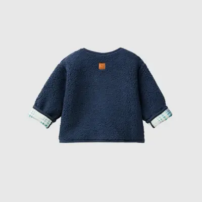 Benetton Erkek Bebek Ceket Lacivert - 2