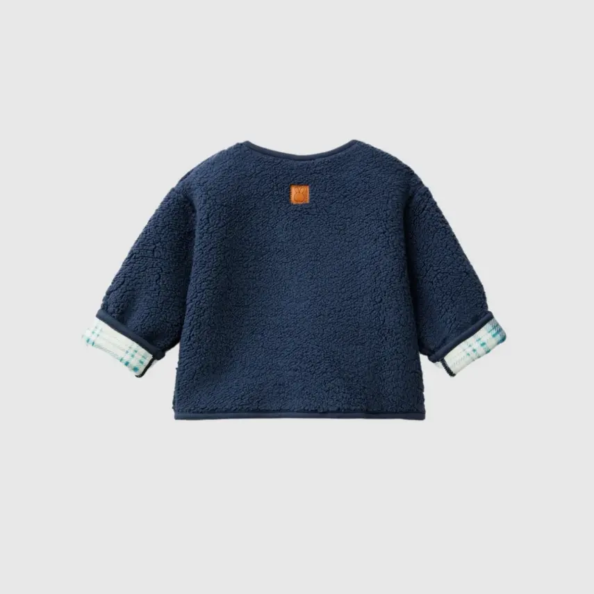 Benetton Erkek Bebek Ceket Lacivert - 2