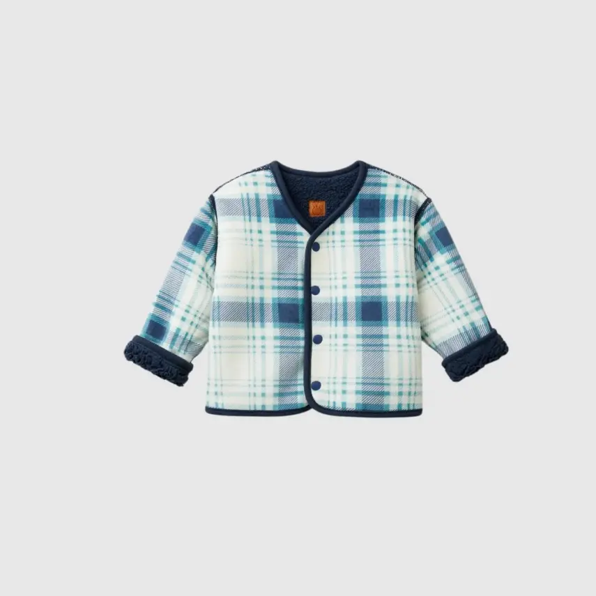 Benetton Erkek Bebek Ceket Lacivert - 3